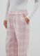 Pink Flannel Pyjama Trousers Regular Fit_3