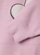Pink pure cotton tracksuit and trousers for girls_2