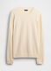 Beige Cotton Blend Jumper_3