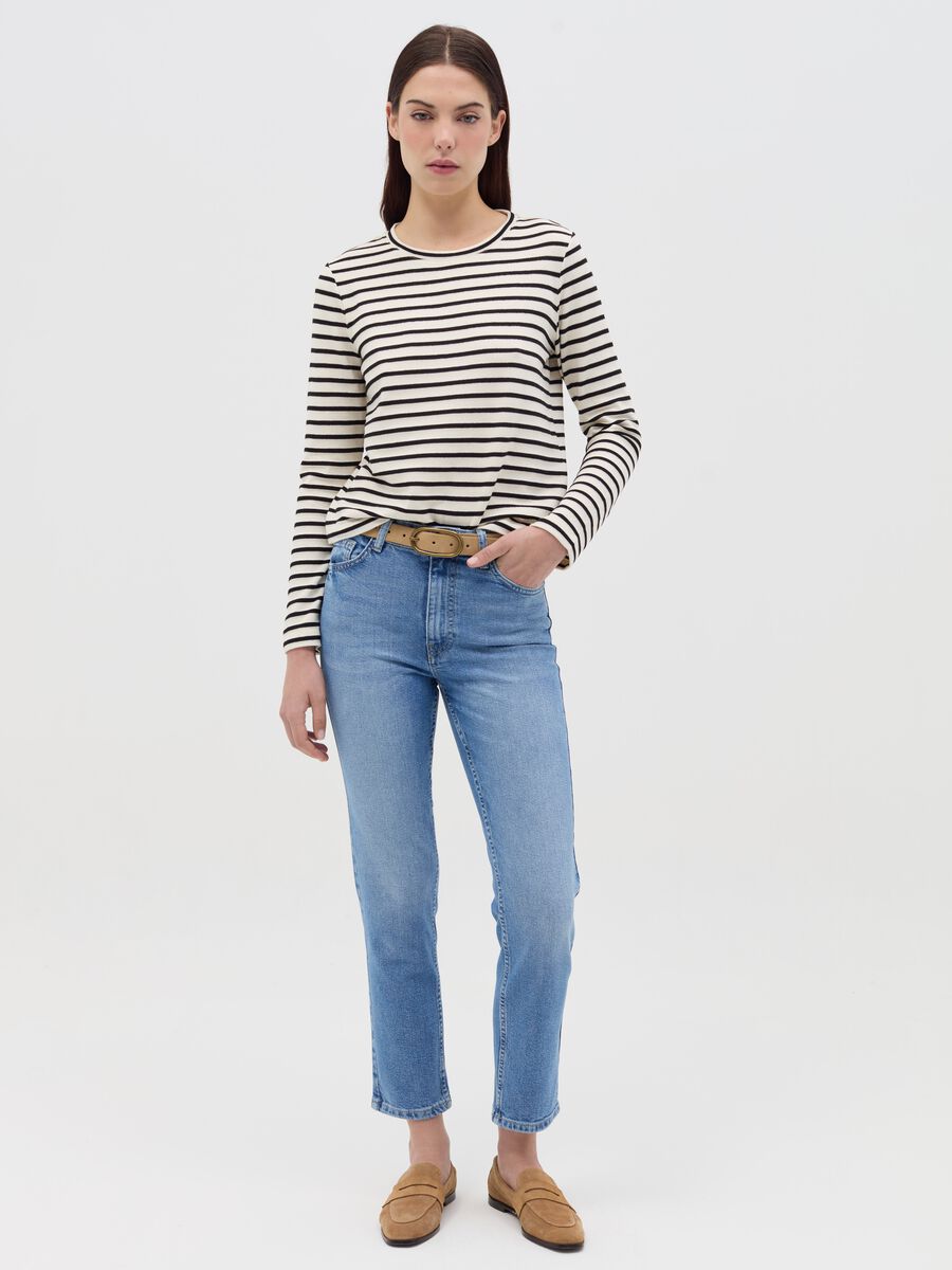 Slim-fit cropped jeans_0