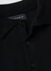 Black pure merino wool polo jumper with polo collar_1
