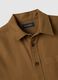 Brown pure cotton regular fit shirt_1