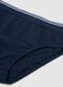Boys' Regular Fit Stretch Cotton Blue Briefs_2