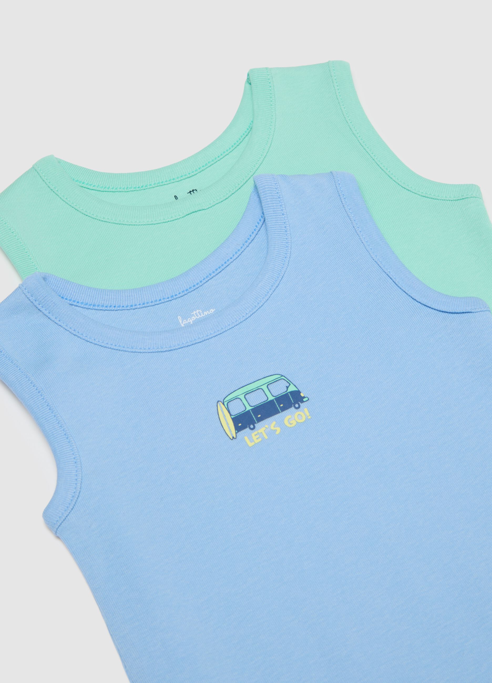 Multicolour pure cotton baby bodysuit