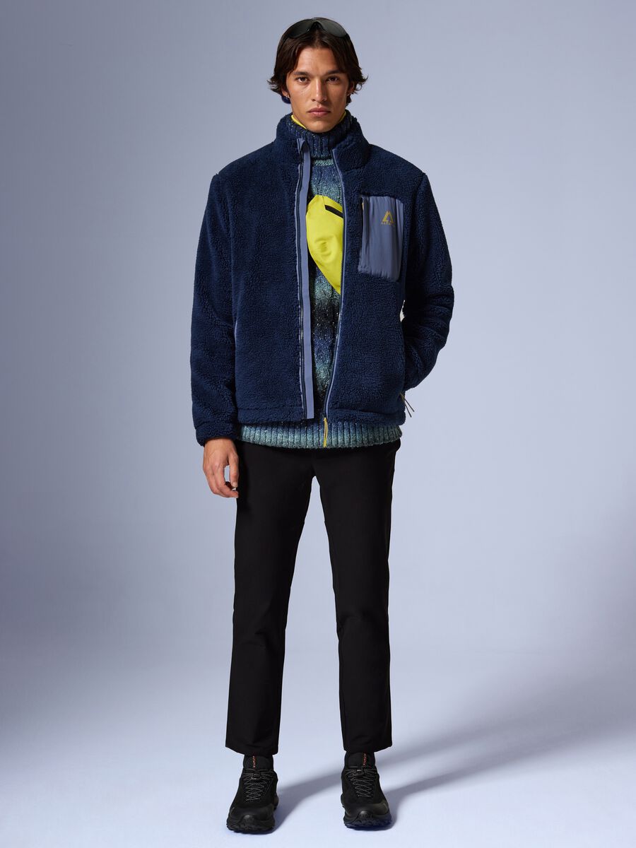 Full zip sherpa jacket ALTAVIA WITH DEBORAH COMPAGNONI_0