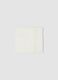 White organic cotton crib blanket for newborns_0