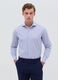 Camicia slim fit easy iron a righe sottili_0