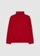Maglione rosso a collo alto da bambino regular fit_0