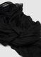 Regular fit lightweight black scarf_1
