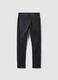 Black slim-fit stretch cotton denim jeans_2