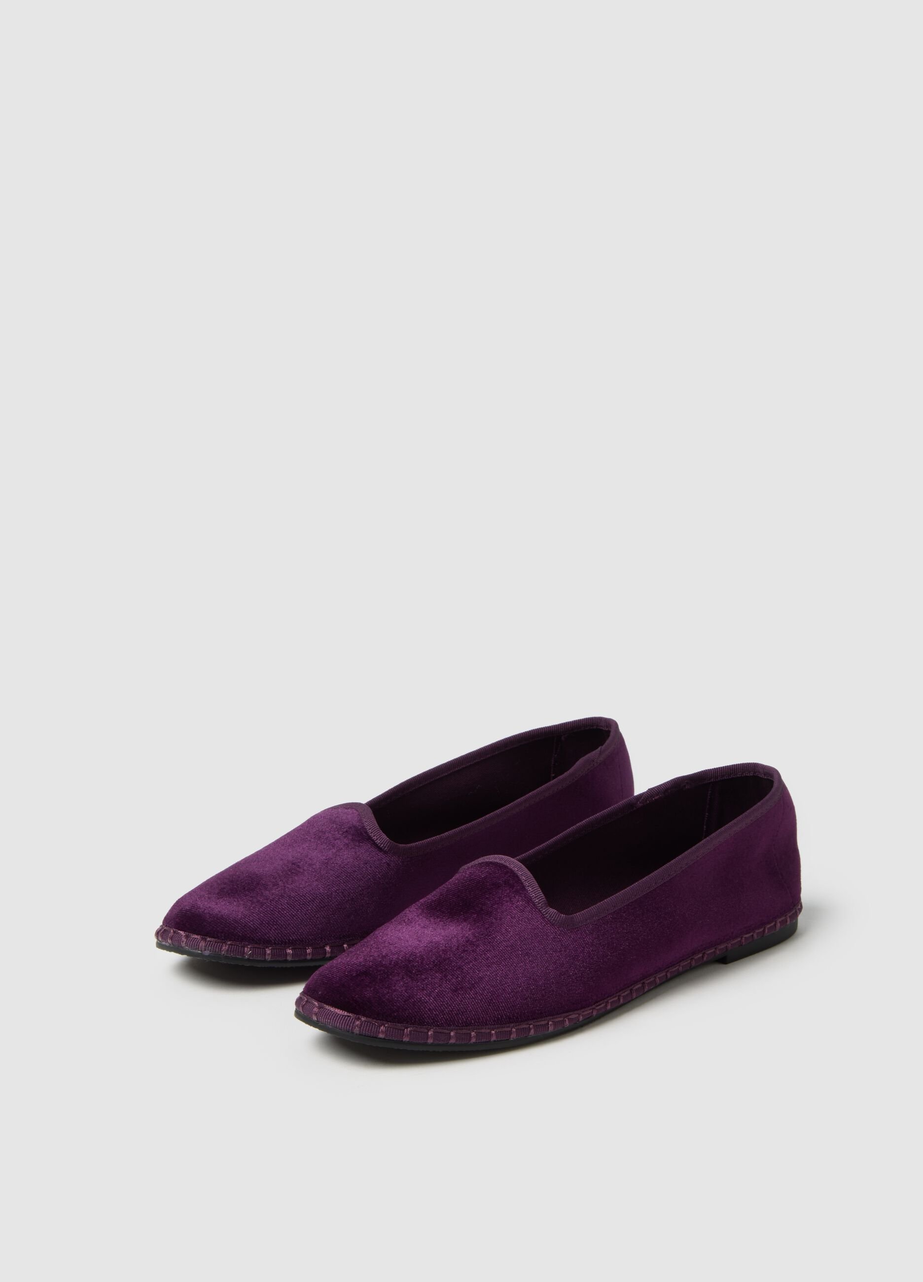 Purple Friulian Shoes