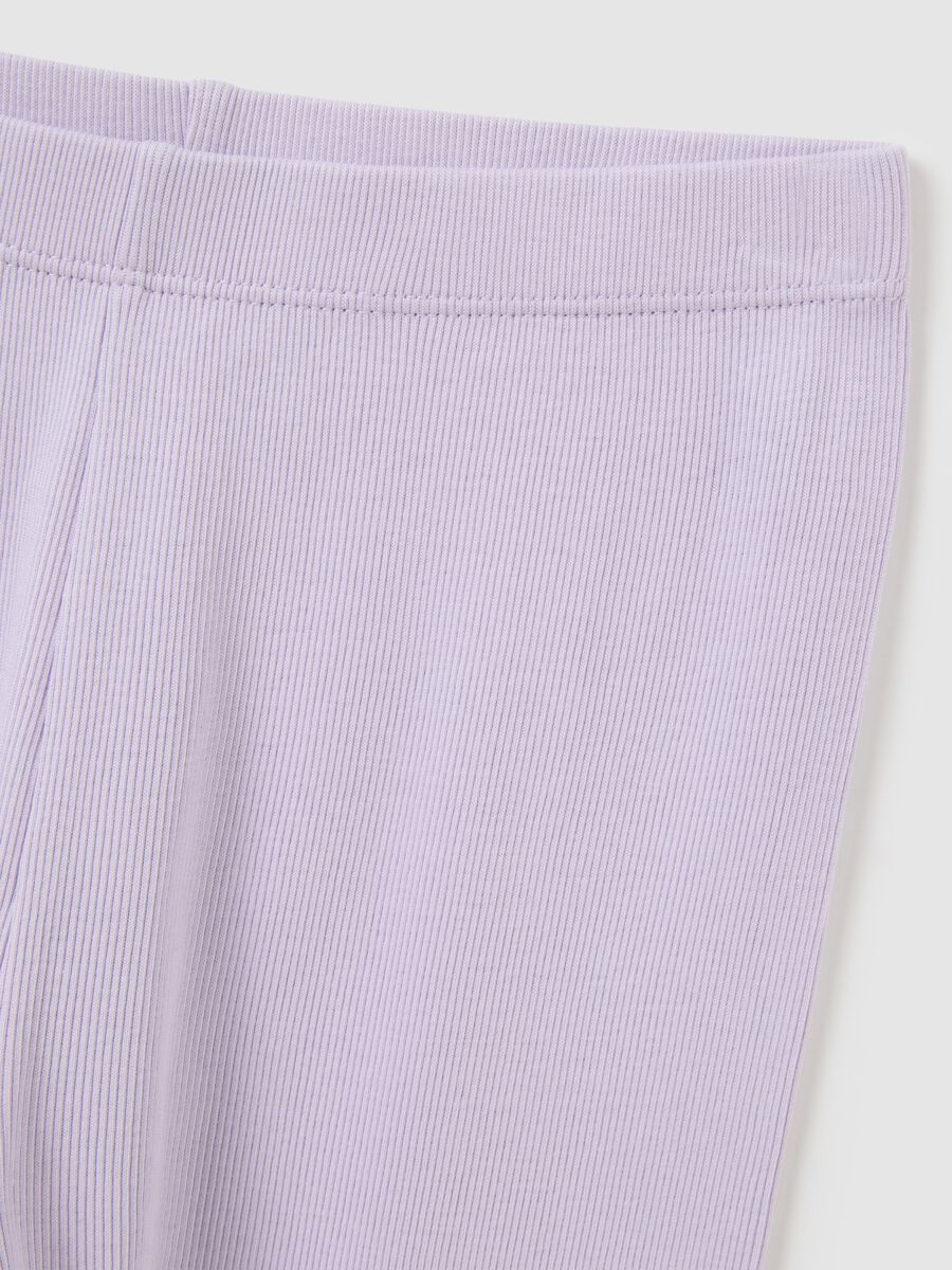 Pigiama da bambina in puro cotone multicolor regular fit_3