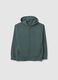 Boy's green pure cotton sweatshirt regular fit_0