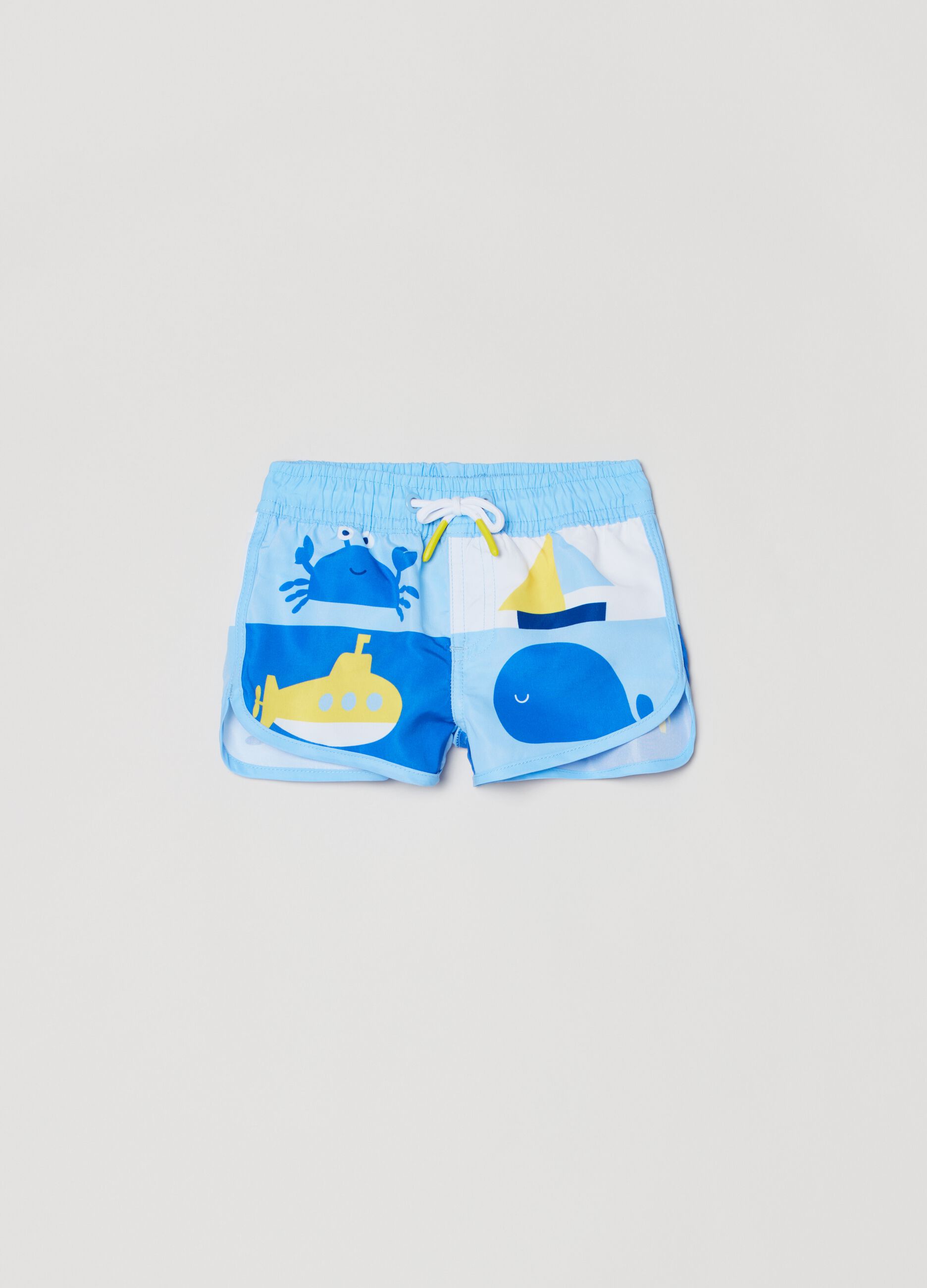 Costume boxer con stampa_0