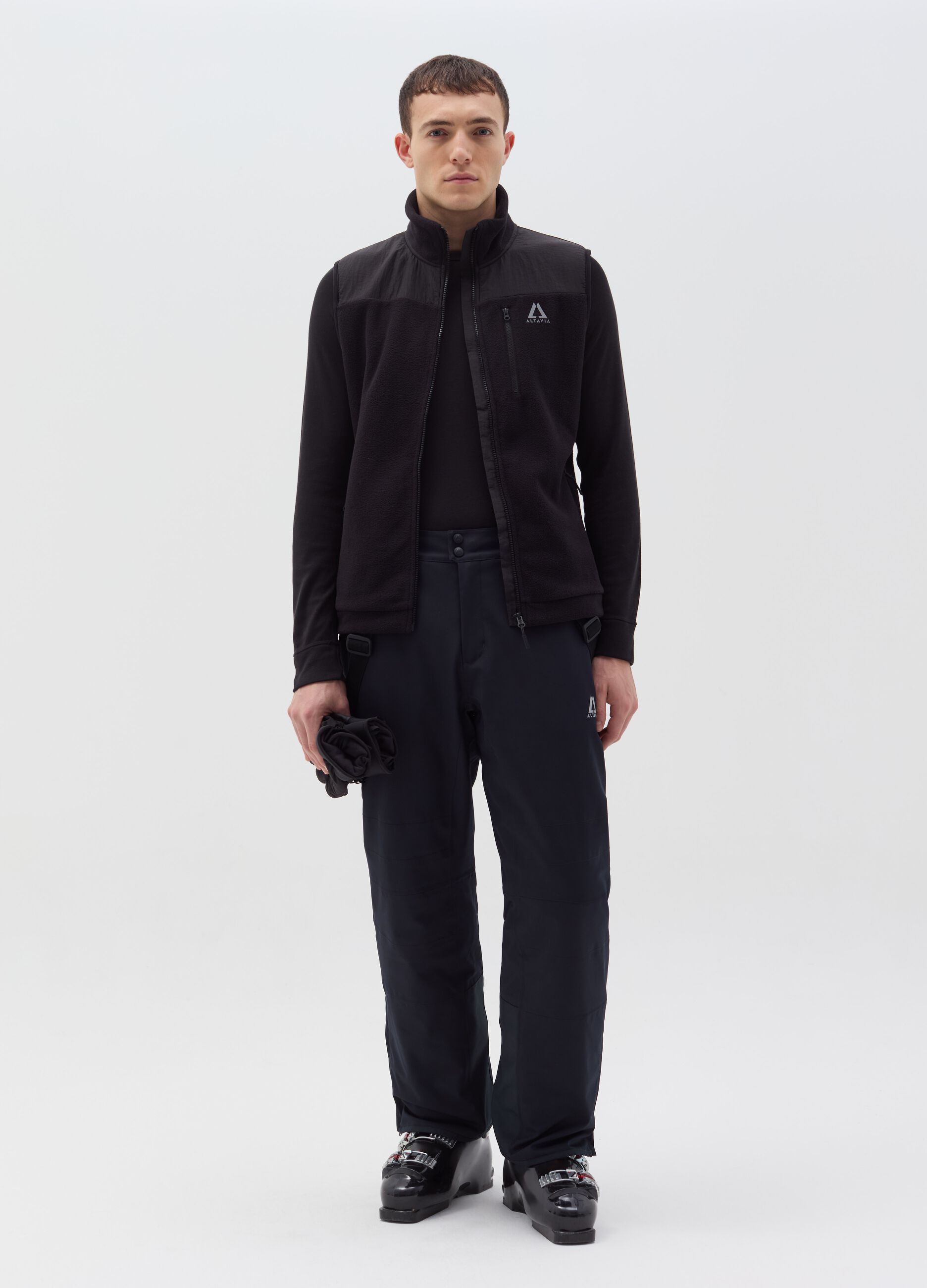 Altavia by Deborah Compagnoni full-zip fleece gilet