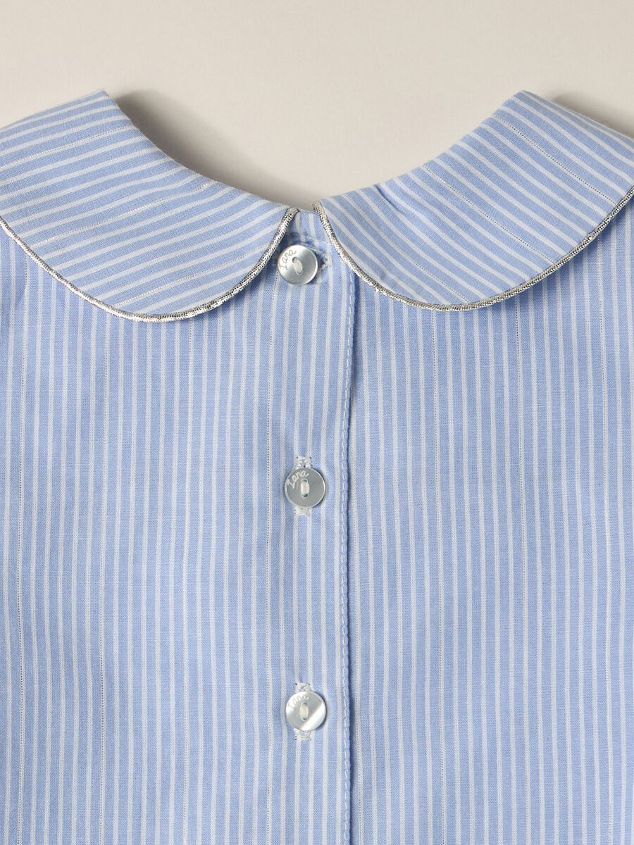 Blusa in cotone con filo lurex IANA neonata_2