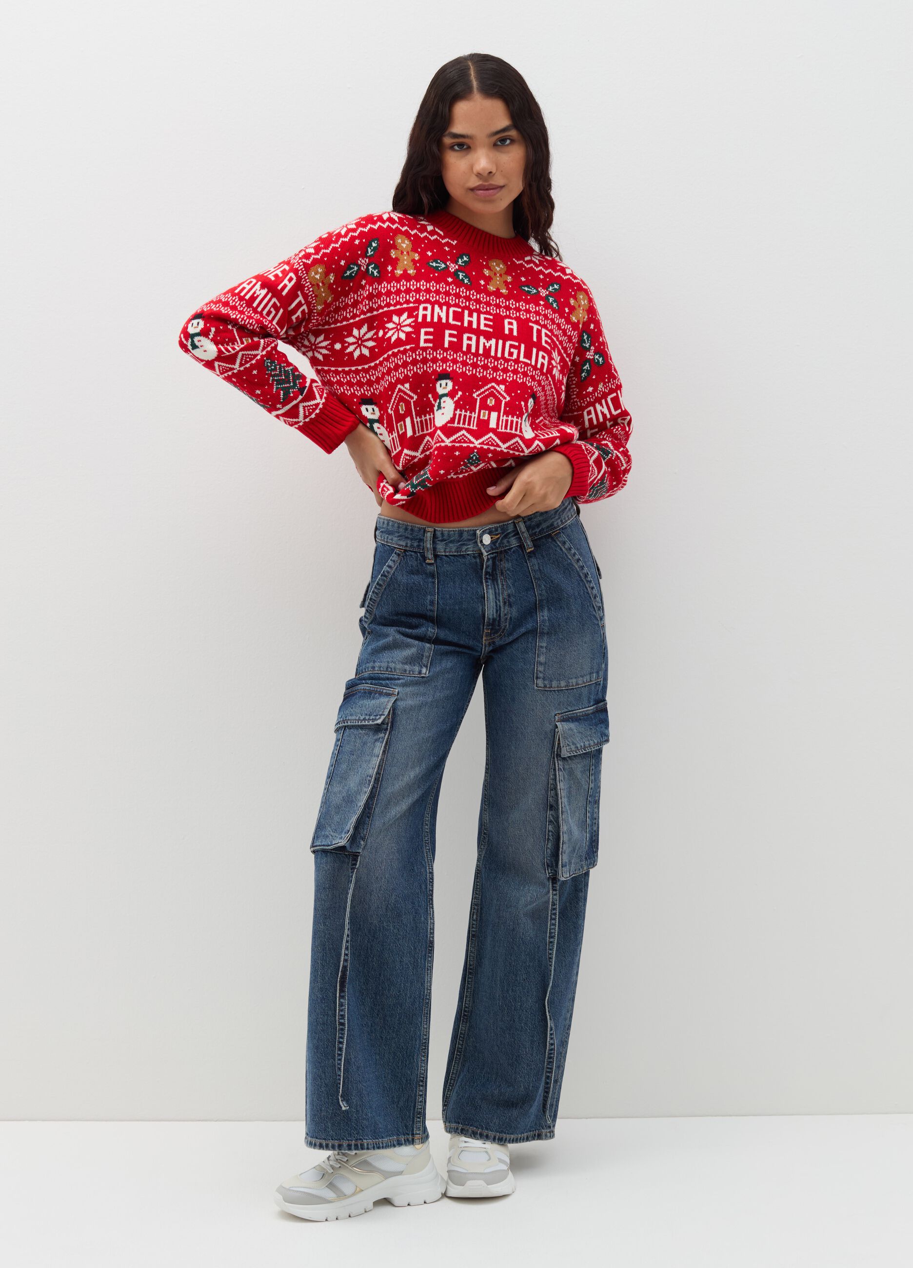 Christmas Jumper with Christmas designs