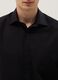 Black short-sleeve shirt with classic collar_1