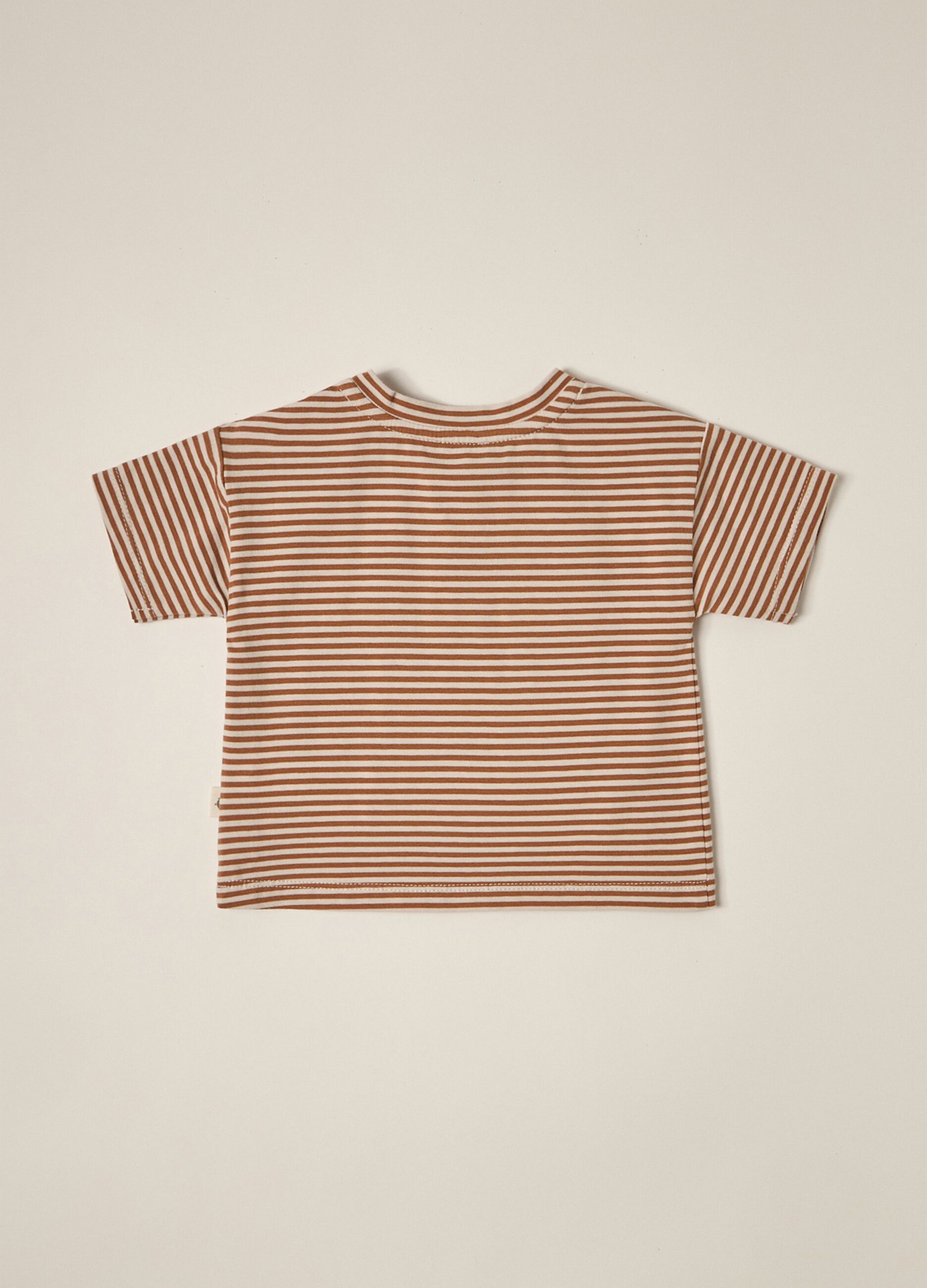 IANA newborn boy T-shirt in stretch cotton