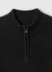 Mock neck pullover with half zip_4