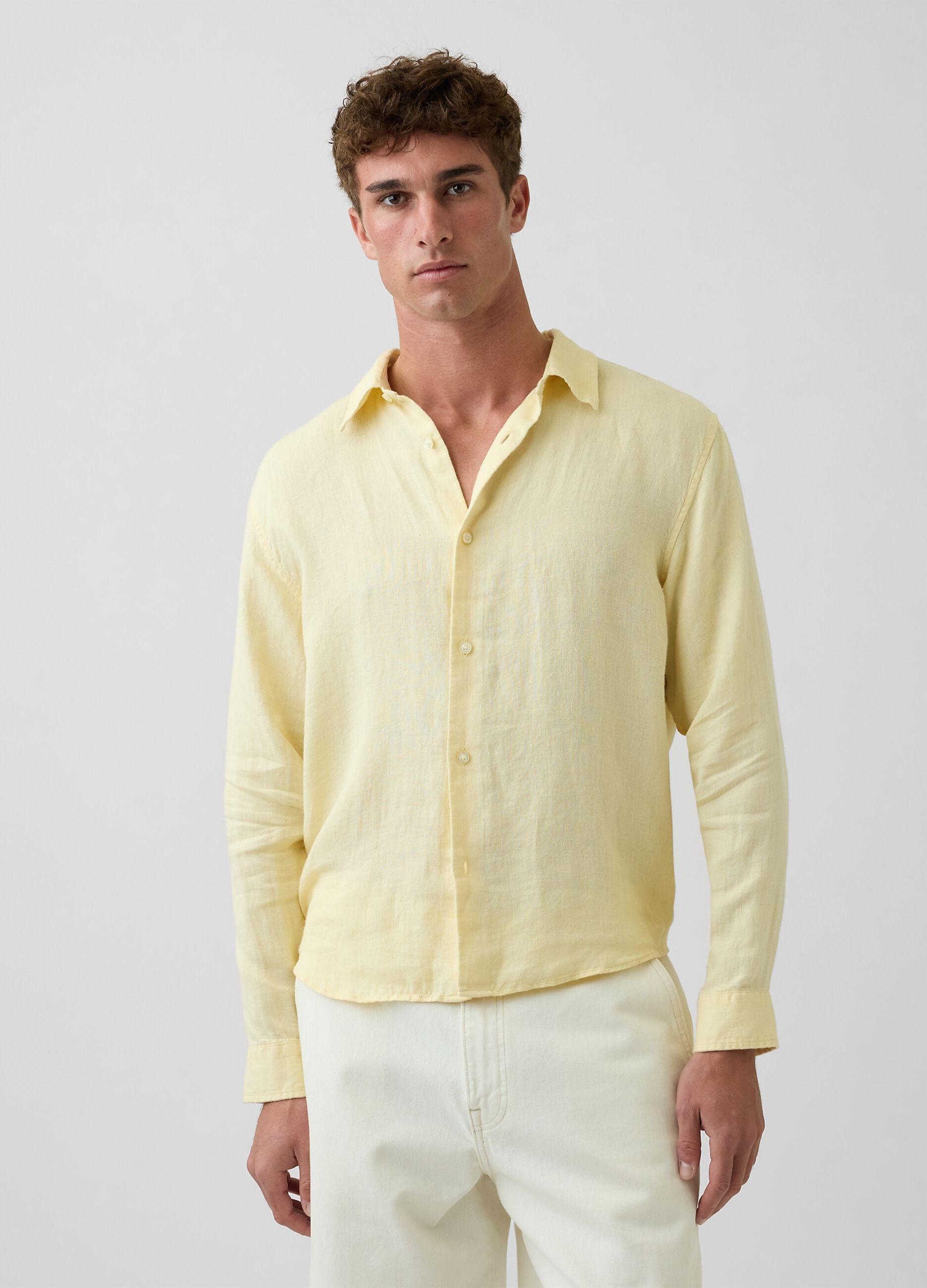 Pure linen shirt