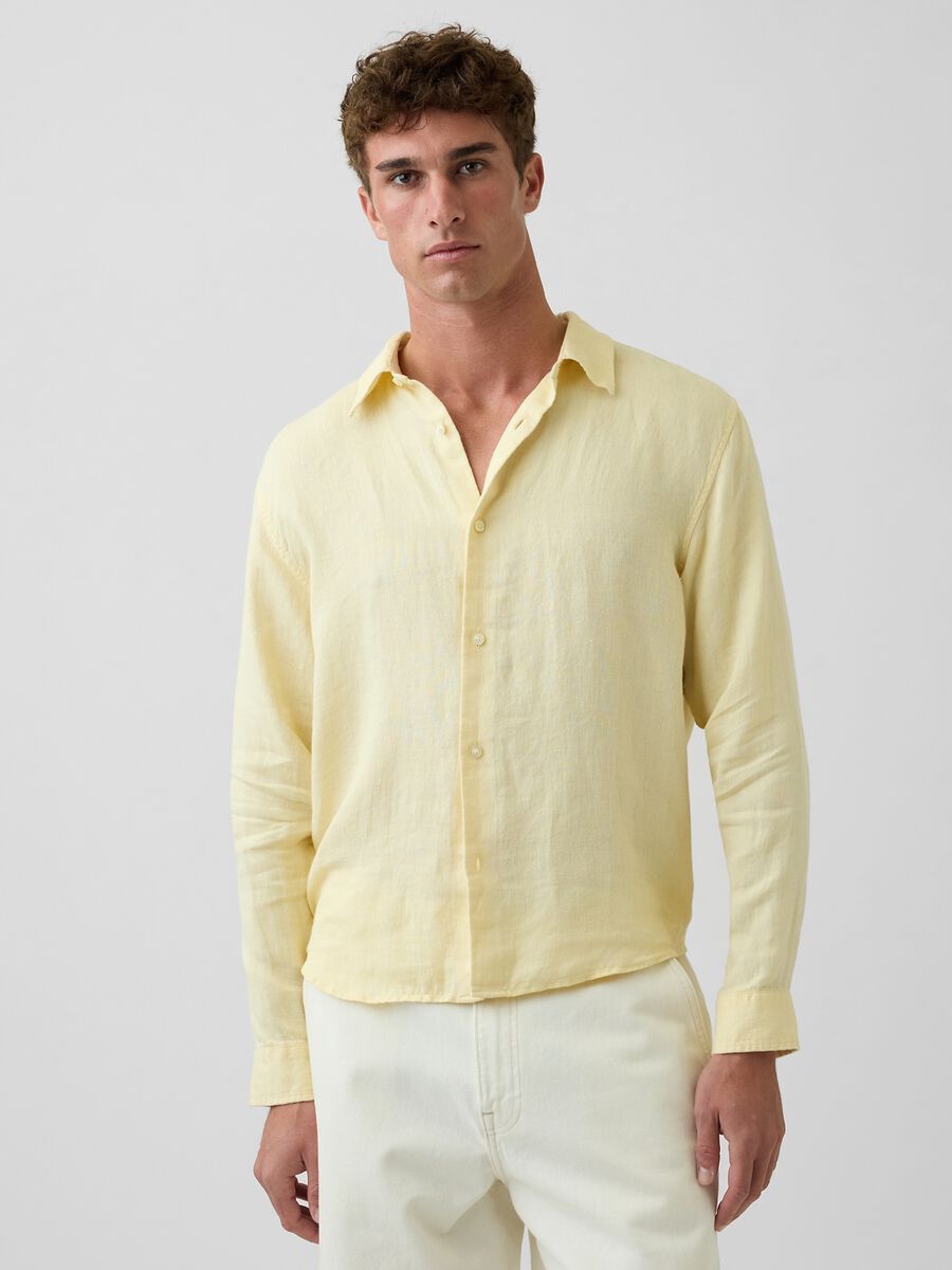 Pure linen shirt_0