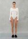 Bodysuit Cut Out White_5