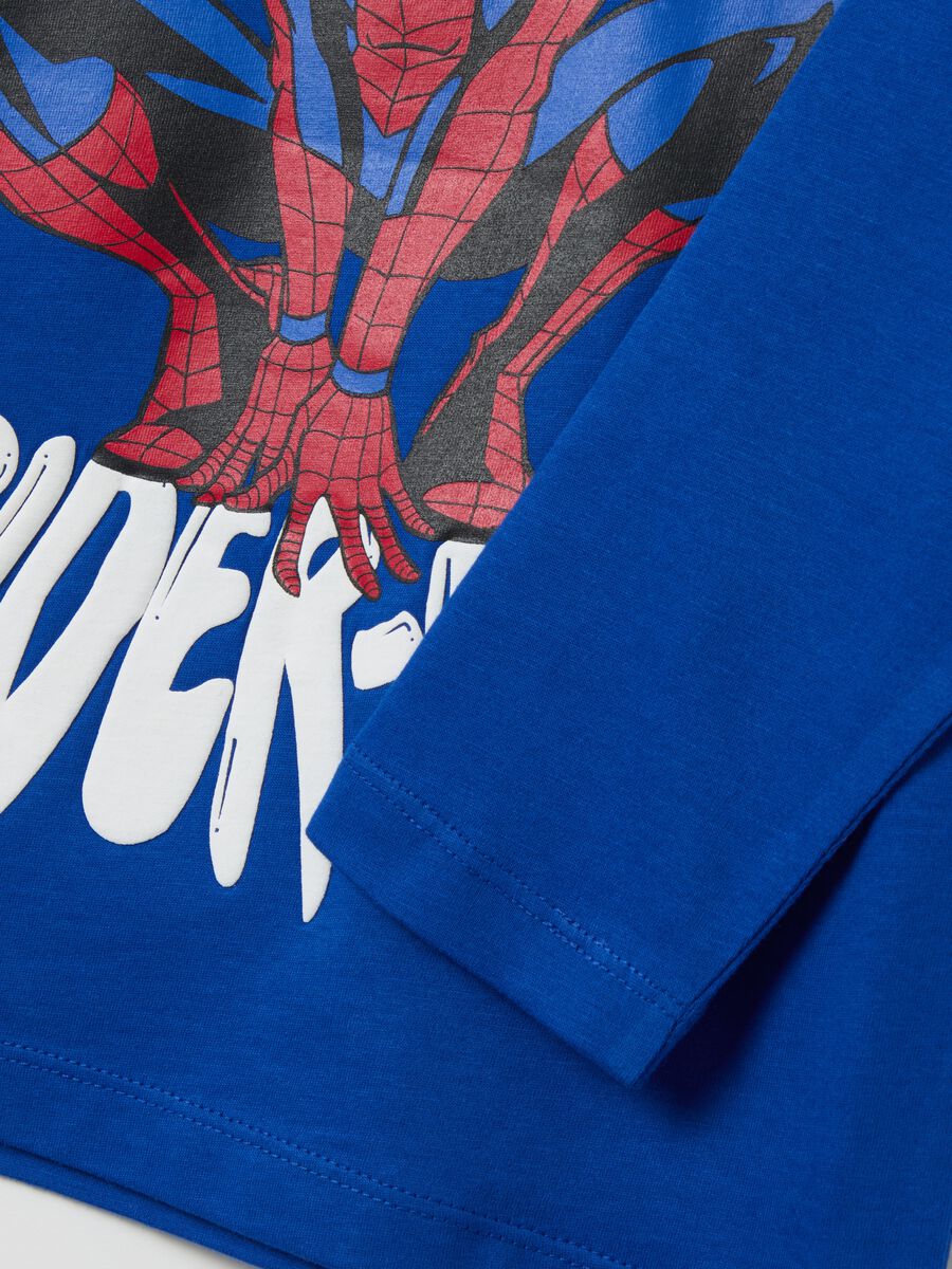 T-shirt with Spider-Man print and long sleeves_3