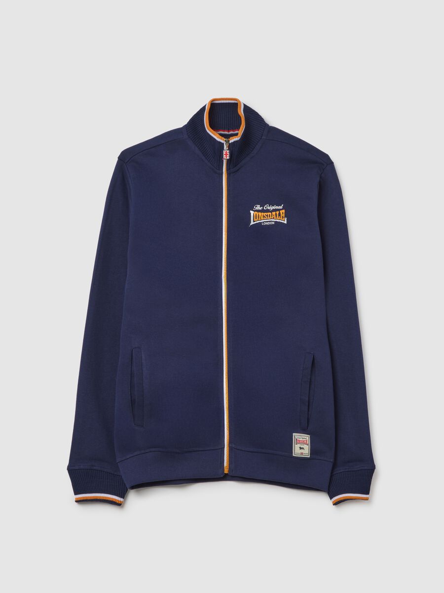Men's full zip poli-cotton sweatshirt by Lonsdale_4