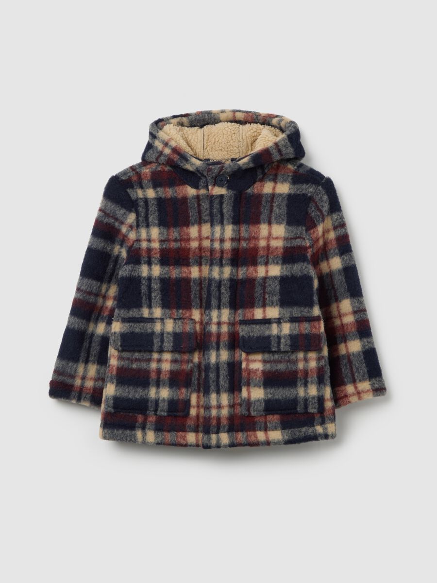Montgomery con cappuccio da bambino multicolor regular fit_0
