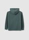 Boy's green pure cotton sweatshirt regular fit_4