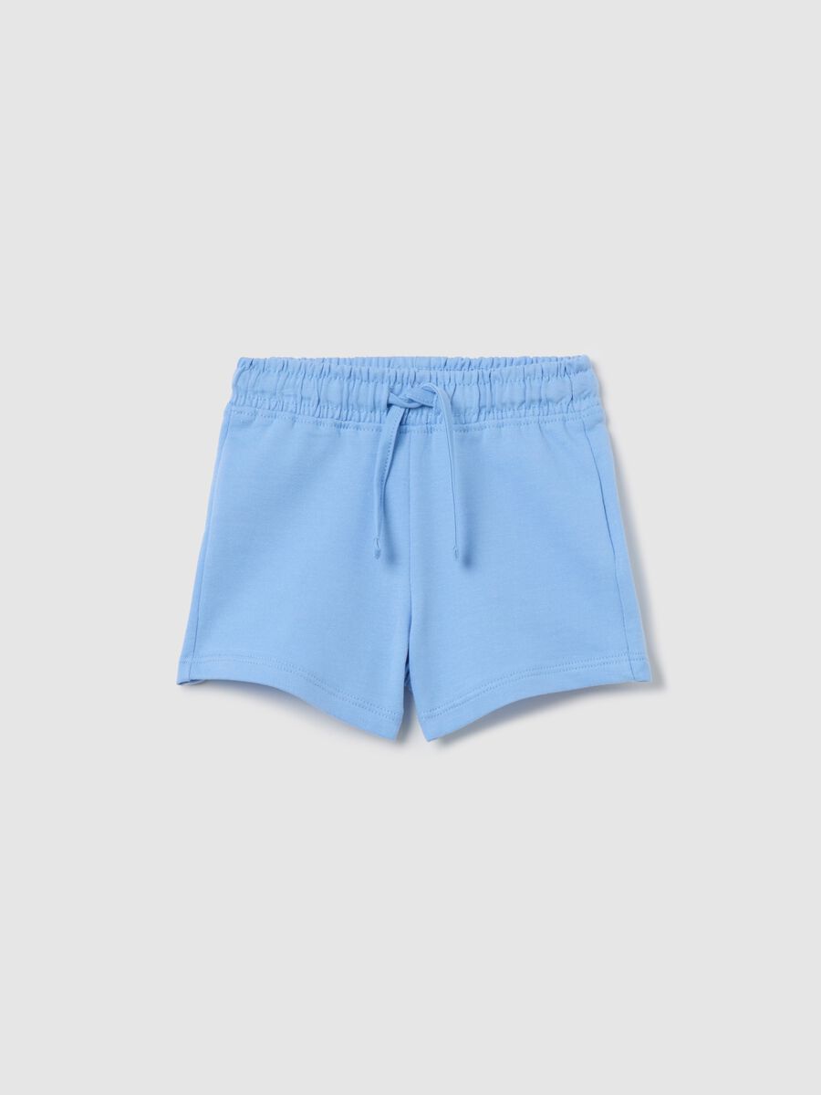 Fagottino Pure Cotton Blue Shorts_0
