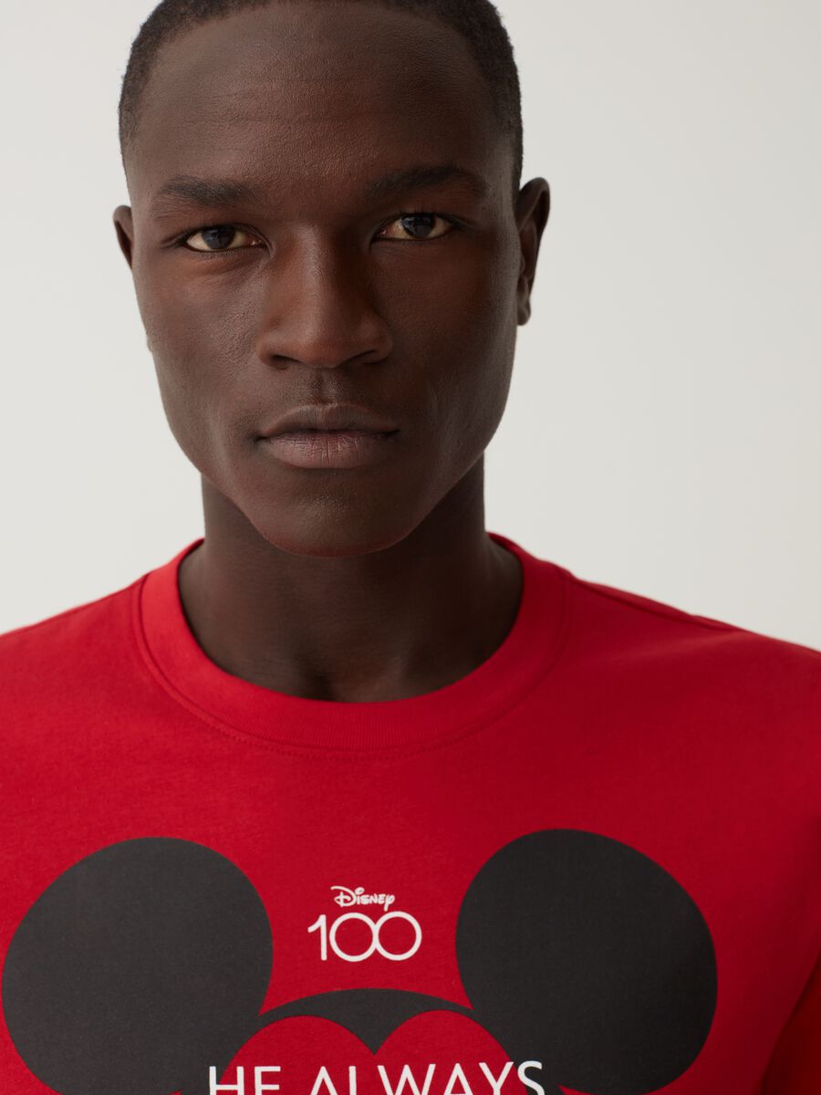 T-shirt con stampa Topolino_1