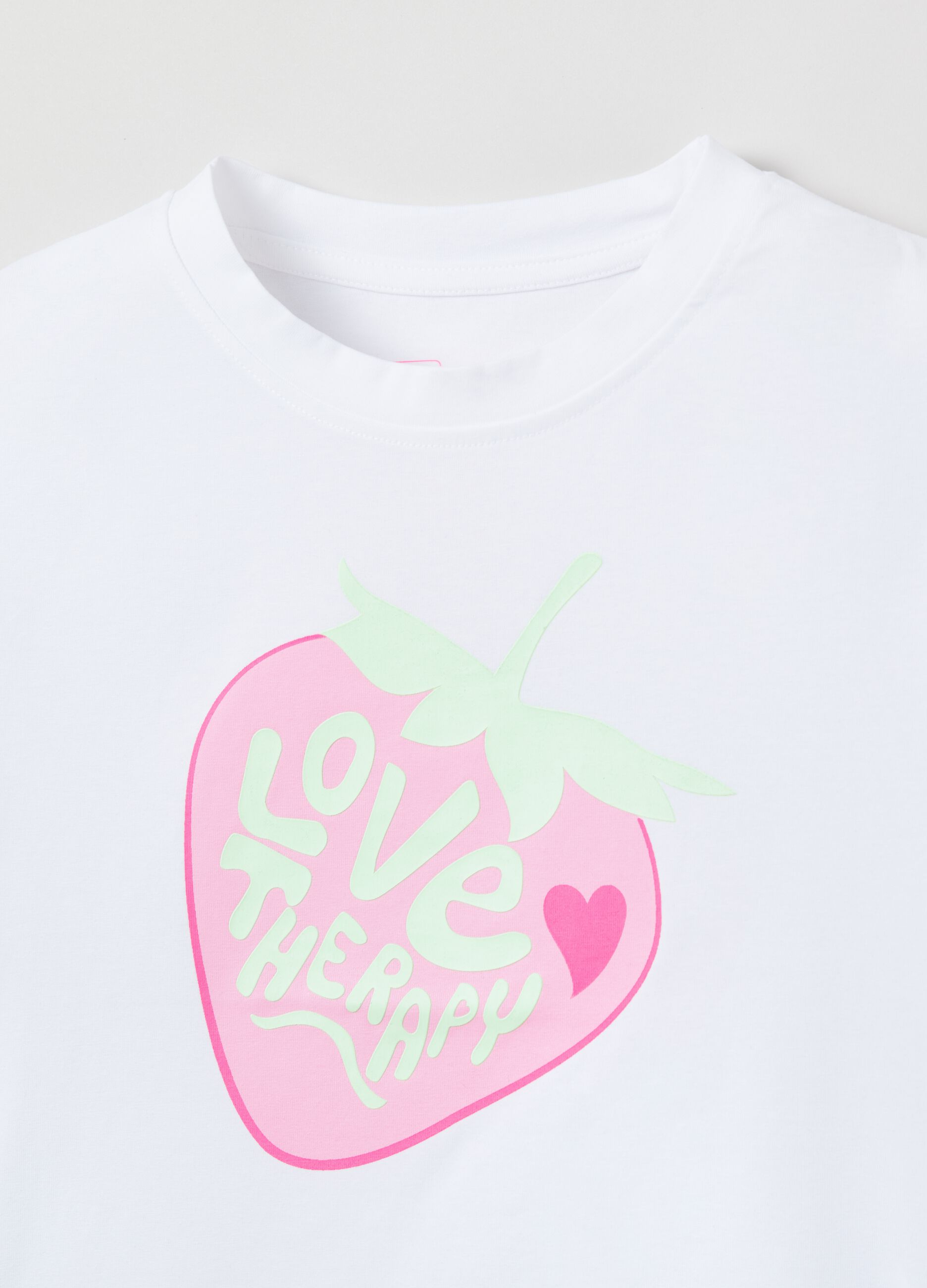 T-shirt con stampa Love Therapy_2