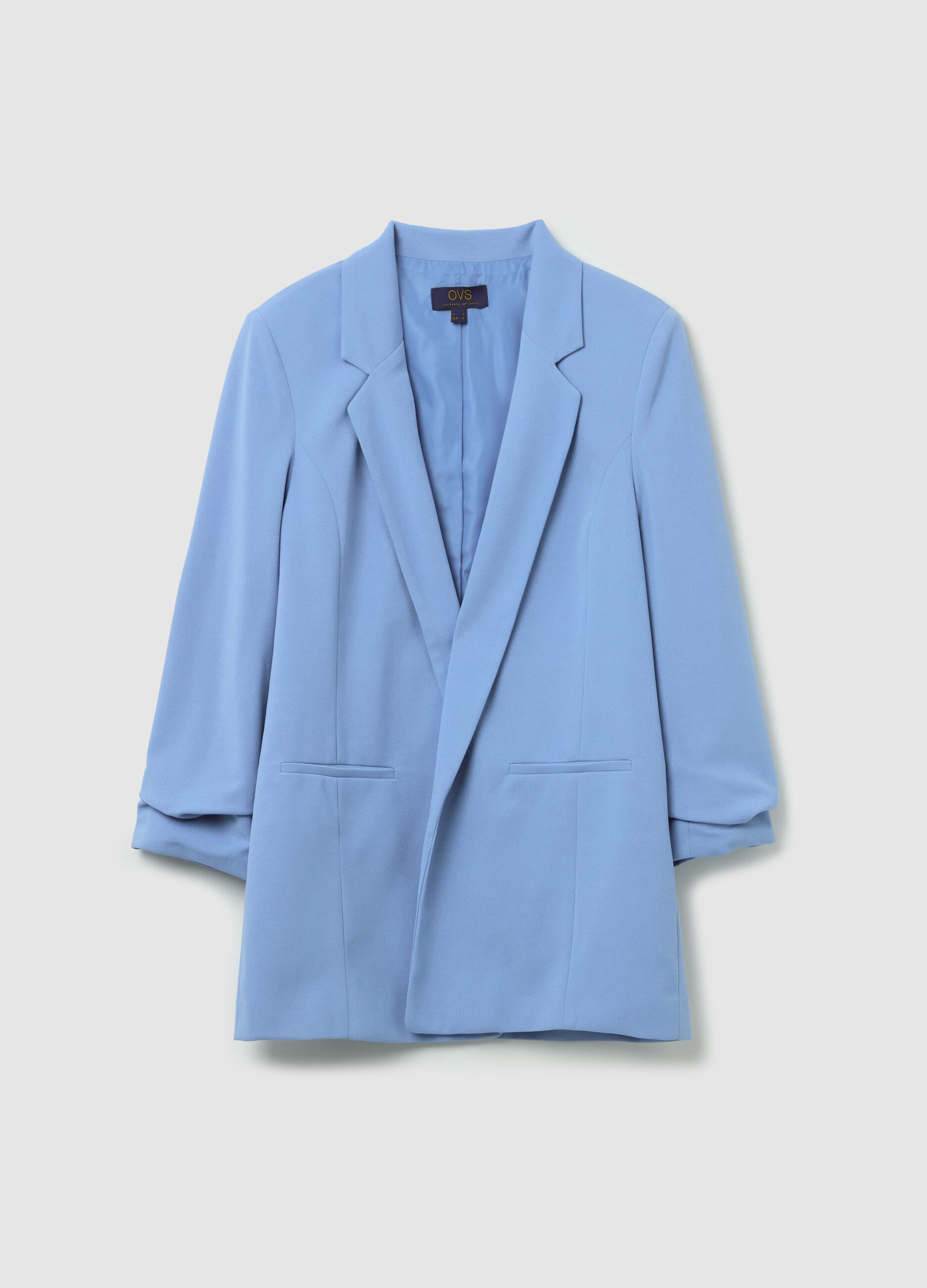 Blazer con maniche a tre quarti