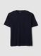 The Iconic Tee blue pure cotton short-sleeve relaxed fit T-shirt_4