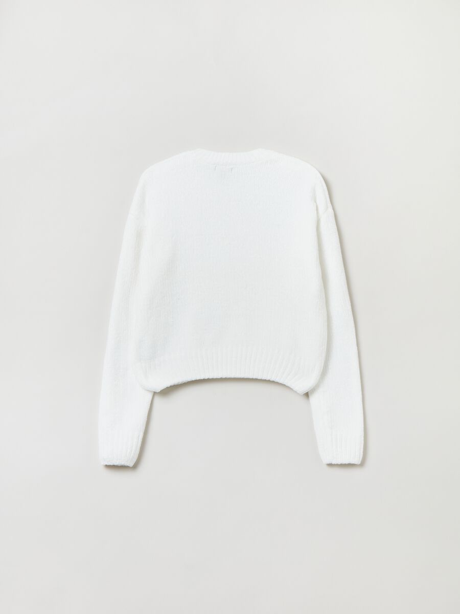 Pullover girocollo in ciniglia_1