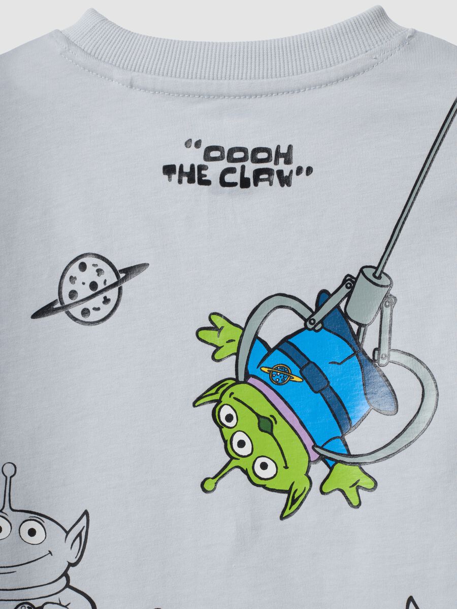 Grey pure cotton Toy Story graphic T-shirt for boys_3