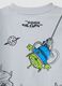 Grey pure cotton Toy Story graphic T-shirt for boys_3