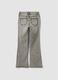 Girls&rsquo; grey flared jeans in stretch cotton_2