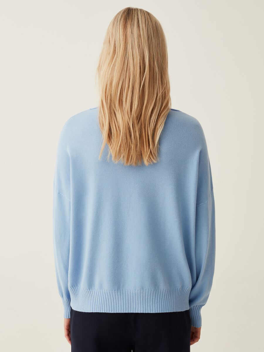 Maglia oversize con scollo a barca_2