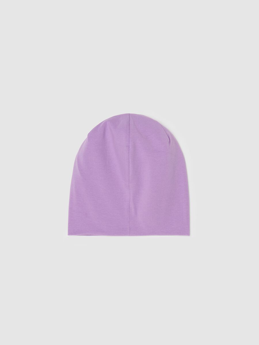 Jersey hat with Minnie Mouse print_1