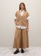 Brown long cotton-blend waistcoat with buttons and pockets_2