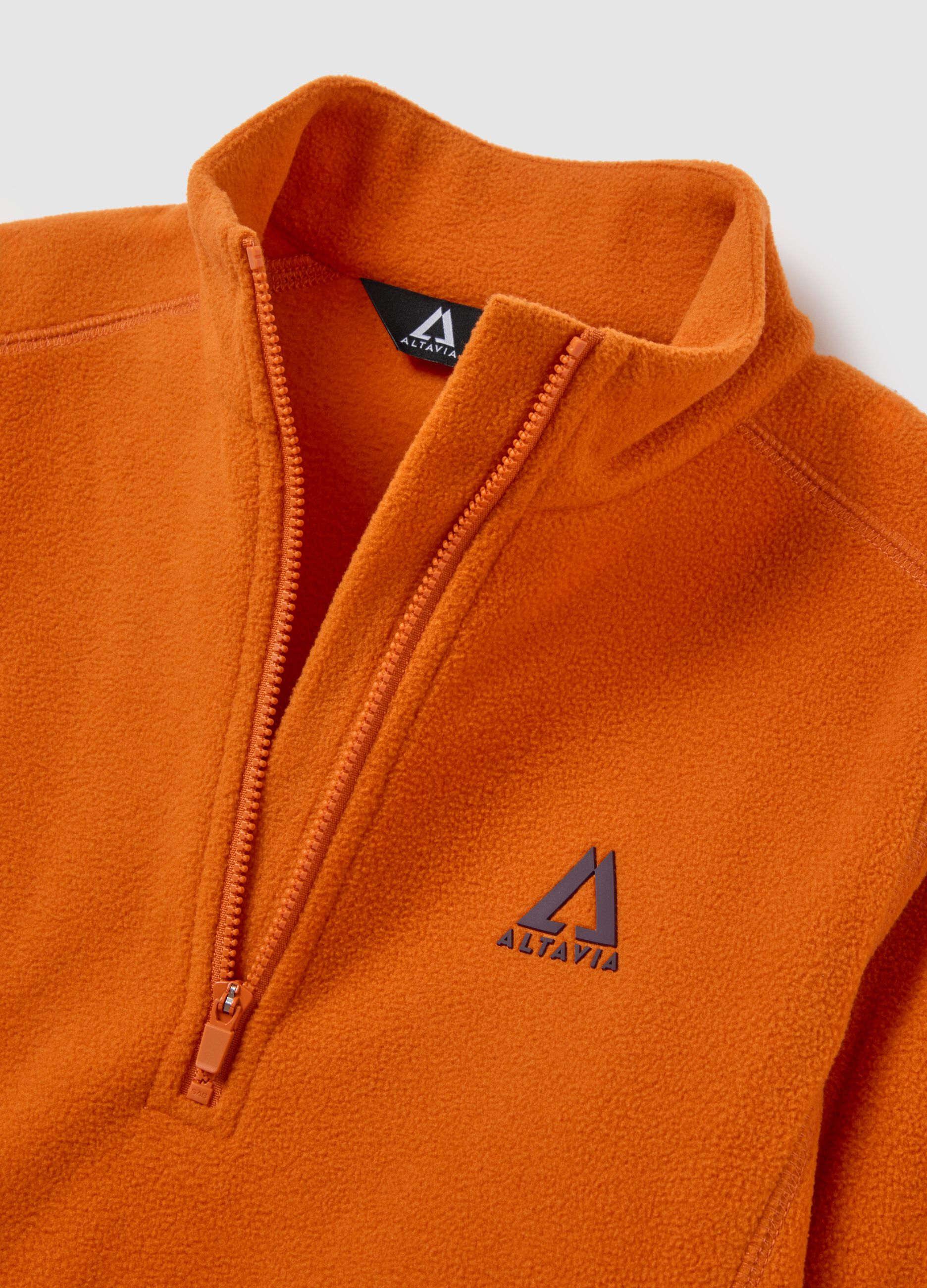 Pile half zip ALTAVIA WITH DEBORAH COMPAGNONI