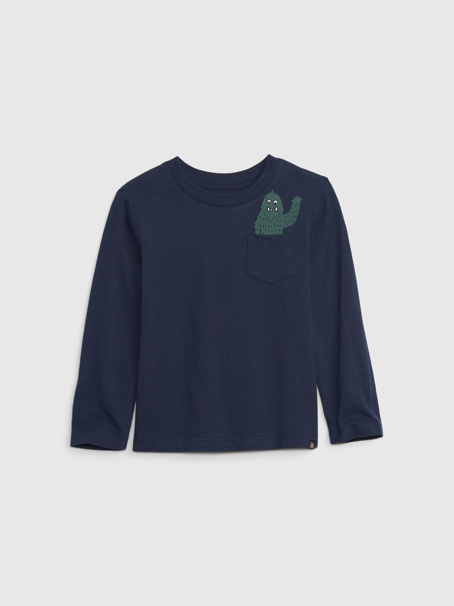 Long-sleeved T-shirt with print_0