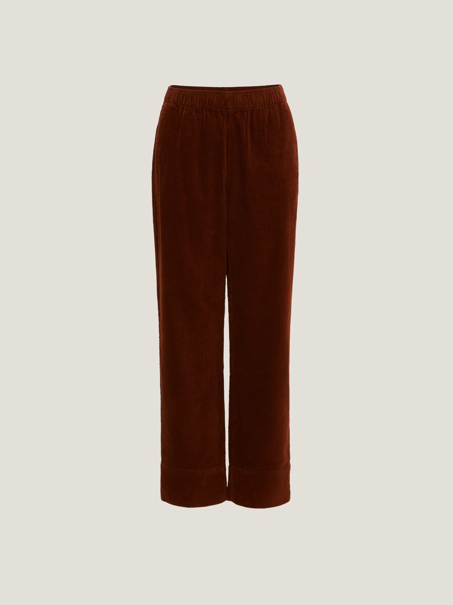 Pantaloni jogger in corduroy_3