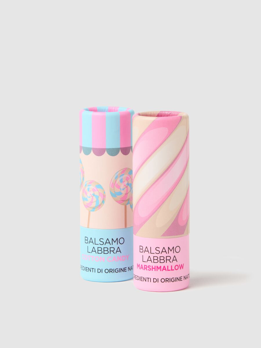 Cotton candy + Marshmallow gourmand lip balm kit_2