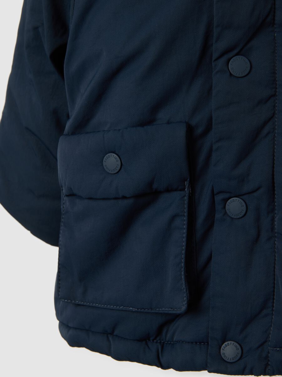 Blue Children's Regular Fit Jacket_3