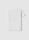 White pure cotton children's t-shirt regular fit with tiger rider_1