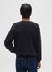 Boys' oversized pure cotton black sweatshirt_1